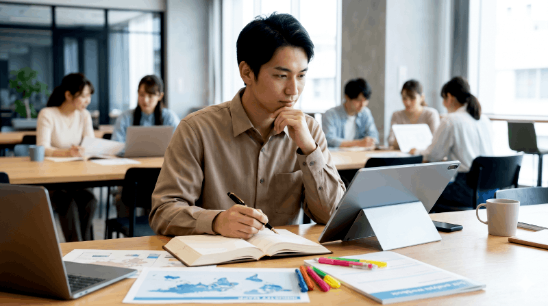 自己分析は「仮決め」でOK!軸の作り方とは?