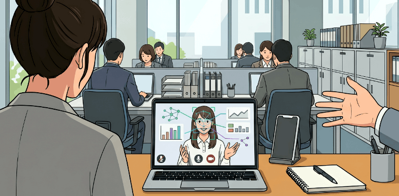 AI面接対策で差がつく話し方・表情・視線のコツ