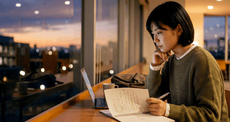 ESがテンプレ的で悩む女子学生
